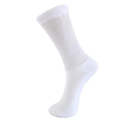 Китай China Manufacturer All Seasons Quickly Spandex Antibacterial Dry Socks Unisex Women White Mesh Healing Diabetic Sock Breathable Sports Sock продается