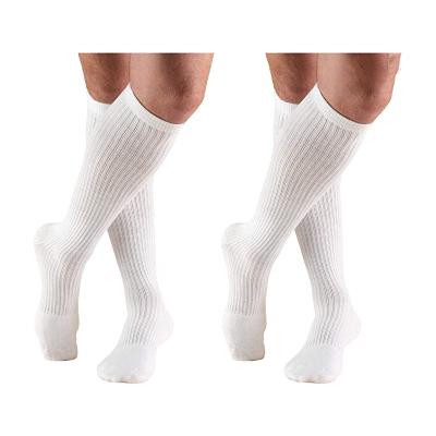 Cina Manufacturer Cheap Cotton Plus Size QUICK DRY Knee High Diabetic Socks in vendita