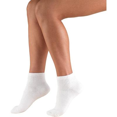 Cina QUICK DRY Cheap Cotton Binding Non Bumps All Seasons White Men Mesh Healing Diabetic Breathable Spandex Cheap Sports Sock Quickly Dry in vendita