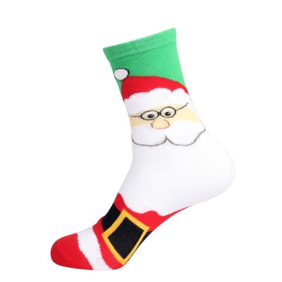 中国 QUICK DRY High Quality Christmas Hoops Compression Sports Custom Hoops No Minimum Order Unisex Christmas Stocking Socks 販売のため