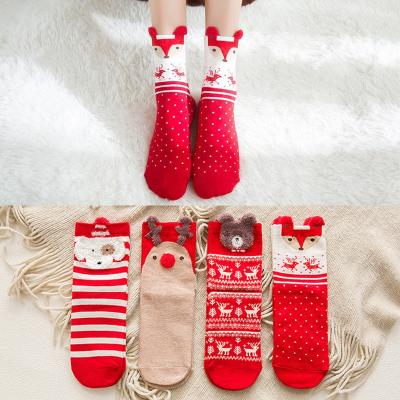 China QUICK DRY Customize Women Gift Cotton Stocking Winter Christmas Fuzzy Socks zu verkaufen