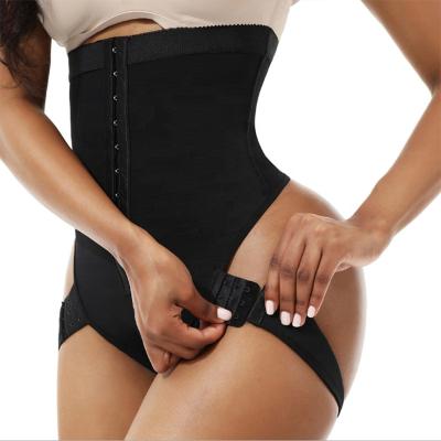 China Dropshipping Breathable High Waist Thong Panties Body Trainer Corset High Waist Cincher Plus Size Shapewear Butt Lifter Panty For Women Te koop