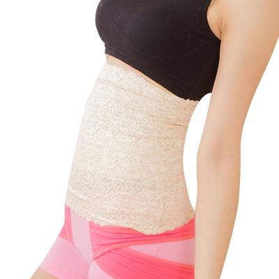 Cina Breathable Hollow Shapewear Fashion Lace Tight Waist Slimming Belt Women Waistband in vendita