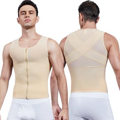 Cina Hot Sales QUICK DRY Slimming Tank Seamless Top Slimming Vest Mens Slimming Vest Body Shaper Compression Shapewear Vest in vendita