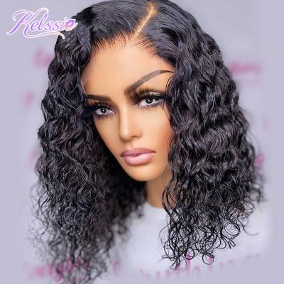 China High Quality Deep Wave Raw Double Curly Straight Virgin Indian Hair Pulled Wave 11a 12a , Unprocessed 15a Cuticle Alinged Virgin Hair for sale