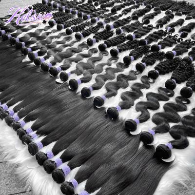 China Loose Wave Deop Shipping 10a 100% Brazilian Raw Hair, Double Cuticle Pulled Aligned Virgin Hair, Loose Wave Woman Hair Extension Bundle for sale