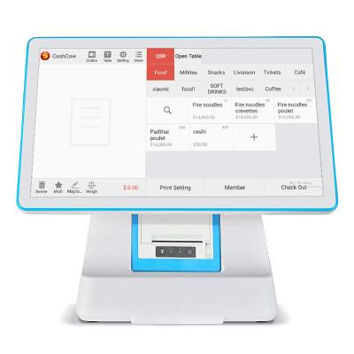 China 15.4 Inch Screen Simple Desktop POS System Cash Register POS Terminal Software Android SDK for sale