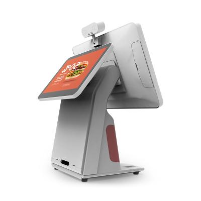 China SDK Store Retail Restaurant Android Windows Double Touch Screen POS Cashier POS Cash Machine Terminal Register for sale