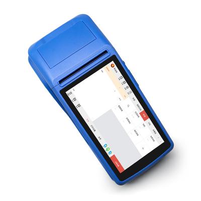 China HOT SDK Wireless Android POS Terminal Touch Screen Mobile POS With Thermal Printer for sale