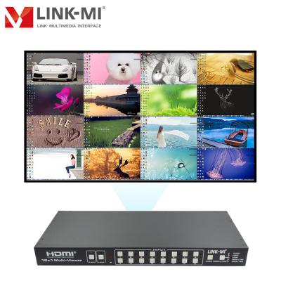 China Seamless Switch LINK-MI 16x1 9x1 4x1 HDMI Seamless Switching Multiviewer Support Multi Output Resolution Video Switcher for sale