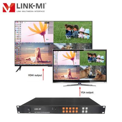 China LINK-MI 4x1 HDMI/VGA/CVBS/USB Multi Viewer Inputs HD Quad Video Screen for LM-SH41 LCD Display Screen for sale