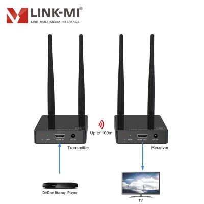 China LINK-MI 100M/328FT Radio HDMI Supplement with One Way Wireless IR Transmitter and Receiver LM-WE02 for sale