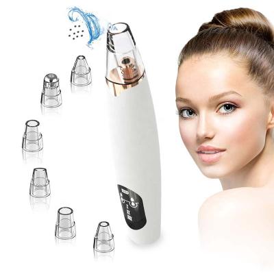 China Electric Pore Suction Acne Treatment Face Vacuum Blackhead Cleaner Device Blackhead Remover Tool for sale