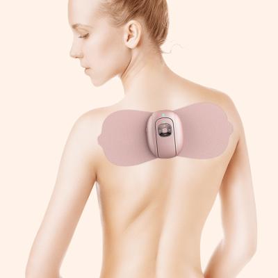 China Female Portable Rechargeable Therapy Pink Color Simple Design Physiotherapy Dysmenorrhea Ten Unit Cordless Ten Unit for sale