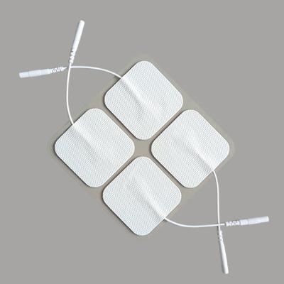 China Adjustable TENS Wired Compatible Premium Electrodes Replacement Pads Ten Unit Pads for sale