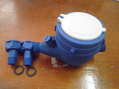 China 15 mm-Meter van het Klassenb de Multi Straalwater, de Droge Meter van het Wijzerplaatwater Woon met Nylon BZV Te koop