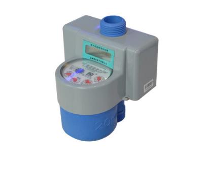 China Vertical Prepaid Smart Water Meter With IC Card Contactless Type 15mm-25mm for sale