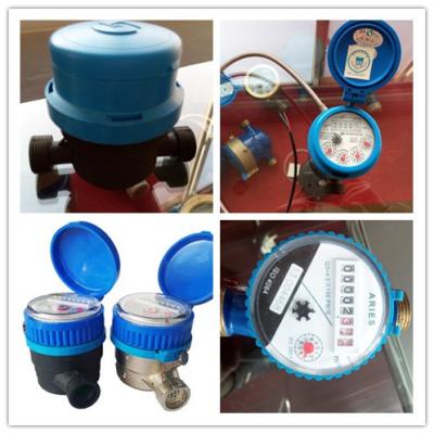 China 1 Inch Cold Water Meter Single Jet Pulse , Residential Water Meter Magnetic Transmission for sale