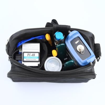 China Fttx 14pcs/set FTTH Fiber Optic Tool Kit With Fiber Optic Cleaver -70~+10dBm Power Meter Fault Visual 5km Locator for sale