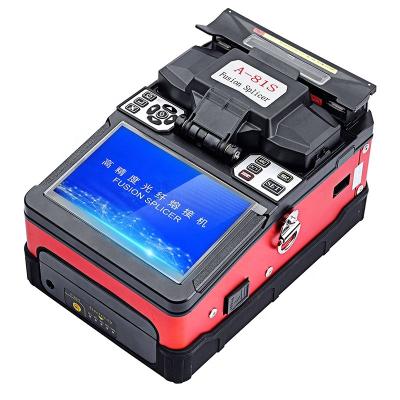 China Fttx A-81S FTTH OEM Automatic Fiber Optic Fusion Clamp Smart Fiber Optic Welding Splicing Machine for sale