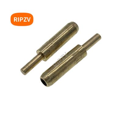 China dice current probe test battery 5.5*30mm pogo male connector pin brass spring connectors RIPZV 5.5*30mm for sale