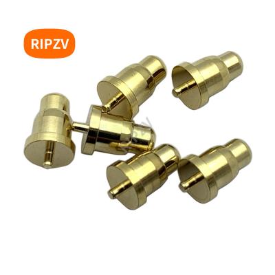 China 2 Amp 5x8.5mm 2A Pogo Connectors Spring Loaded High Current Pin Contact RIPZV 5x8.5mm Low Voltage Charging Battery Connector for sale