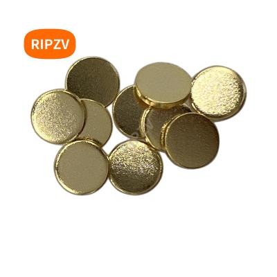 China 2 3 4 5 6 7 8 9mm Gold Plated Round Brass Connectors Battery Protection Board Circular Conductive Copper Shrapnel 1 for sale