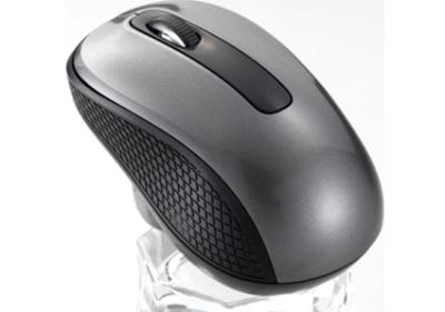 China ABS Material Gray 2.4G Wireless Mouse With 2 x aaa Batteries For Windows Vista / MAC for sale