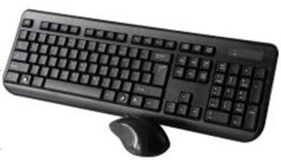 China Sweat Proof  2.4G USB Cordless Keyboard Mouse Combos With 10 Meters Working Distance for sale