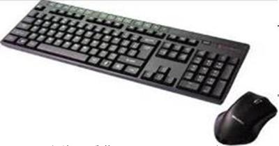 China 2.4G Microsoft  Flexible Cordless Keyboard Mouse Combos With Set Switch / Ultimedia Keys for sale