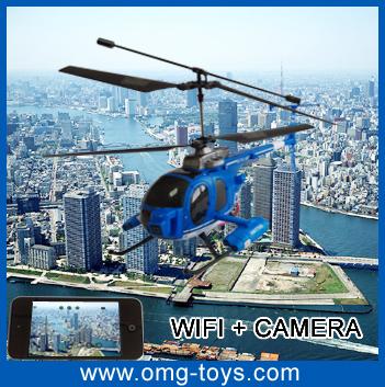 China Remote Control  G-sensor Function Wifi Controlled RC Car / Helicopter With Andriod System for sale