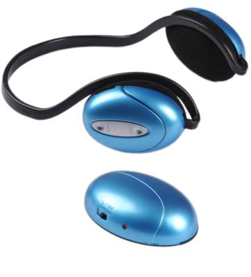 China OEM Service 10 mW Wireless Stereo Earphones For MP3 , MP4 With 2 pcs x AAA Battery for sale