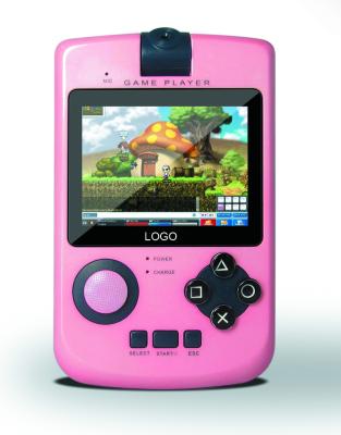 China 2.8 Inch Screen Pink PSP Game Player Support Connection System 2K/XP / HD Video Player for sale