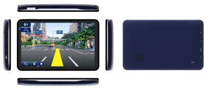 China Portable 5.0 Inch 1575.42MHZ GPS Car Navigator With Bluetooth Handfree for sale