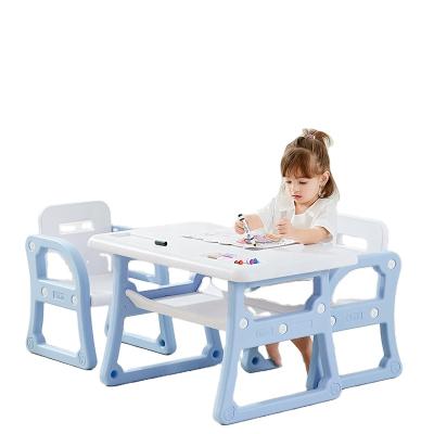 China Modern HQSLP Kids Study Table Ergonomic Kids Study Table Desk Baby Table Chair Set Children for sale