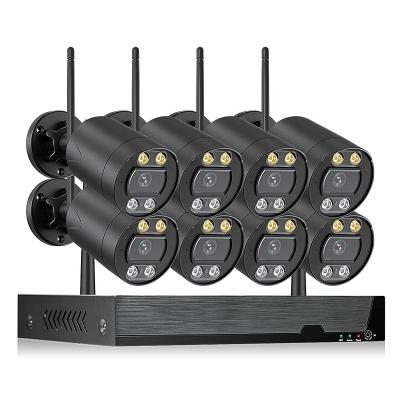 China Motion Detection Home Security 8Ch Wifi CCTV Camera Hd Nvr Kits Security CCTV Wireless Surveillance Systems for sale