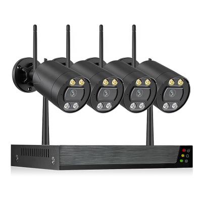 China Motion Detection Home Surveillance IP Video CCTV System 4Ch 8Ch Nvr Kit Security Camera System for sale