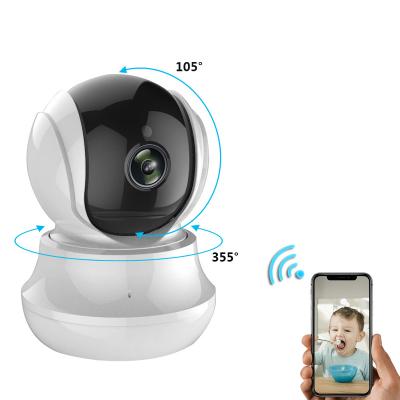 China Smart Home Indoor Mini Ip Wifi Ptz Camera Wireless Night Vision Camera 2Mp New Arrivals NIGHT VISION for sale