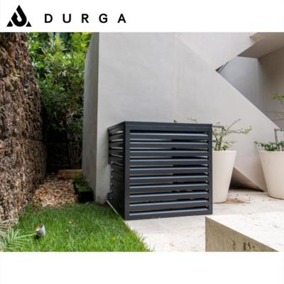 China Anti-corrosion and durable outdoor custom aluminum unit canopy metal cladding air conditioner cover heat pump cover zu verkaufen