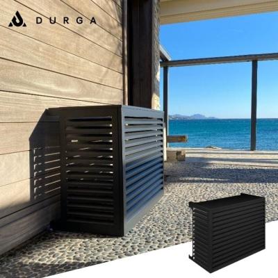 China Factory Direct Outdoor Aluminum AC Unit Canopy Metal Cladding Air Conditioner Cover Anti-Corrosion And Durable zu verkaufen