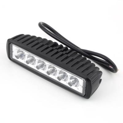 China Worthtrust Slim 18W LED Car Work Light Bar for Truck/SUV/ATV for sale