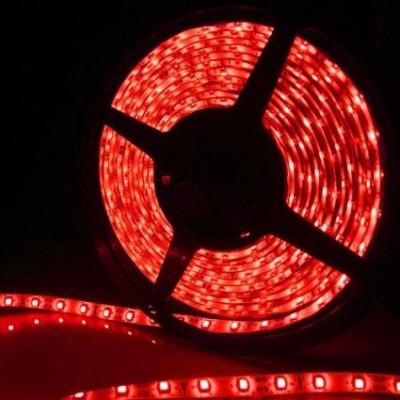 China SMD 5050 Waterproof Flexible Red LED Flash Strip Light for sale