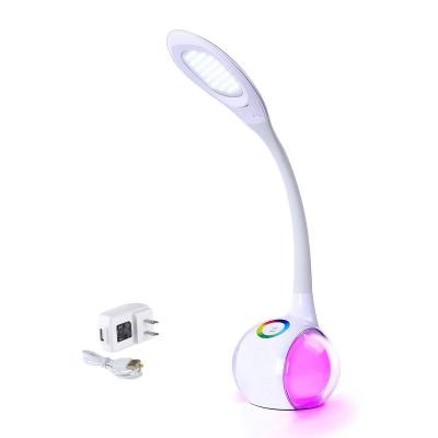 China Modern Dimmable Multi-colored DC5V 5W flexible LED USB Desk Lamp for sale