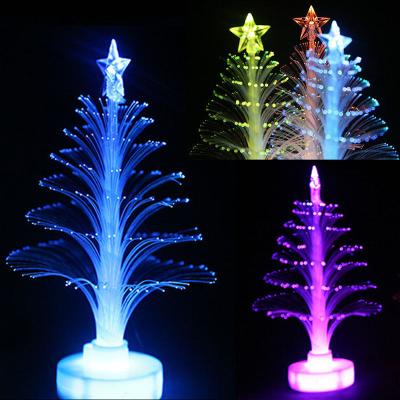 China Colorful LED Fiber Optic Nightlight Christmas Tree Light for sale