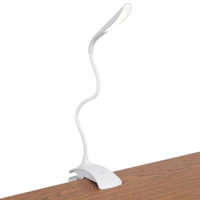 China 14-LED Rechargeable Clamp Light with Flexible Neck for sale