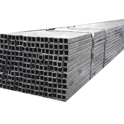 China Wholesale steel pipe gi q355 perforated cavity pipe tube square cavity ss galvanized square tubes for sale