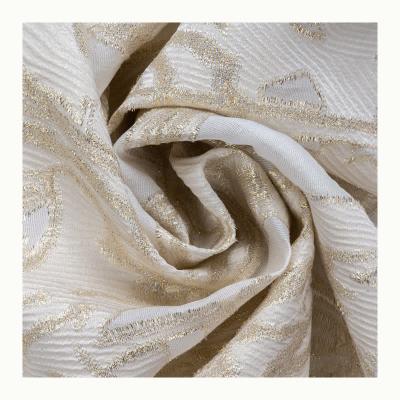 China 210806 Embroidery 210806 Organic Sumptuous Silk Cotton Nylon Rayon Floral Gold Silver Gold Lurex Leather Metallic Fabric for sale