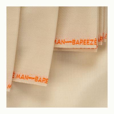 China 91cm organic superfine width 8 lbs 60%silk 40%viscose orange boski fabric for sale