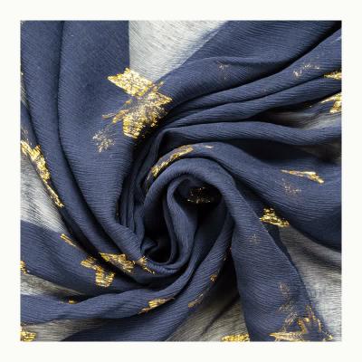 China Gold Thread Embroidery 91%silk 9%leather 190953 Organic Silk Lurex Leather Gold Floral Metallic Fabric for sale