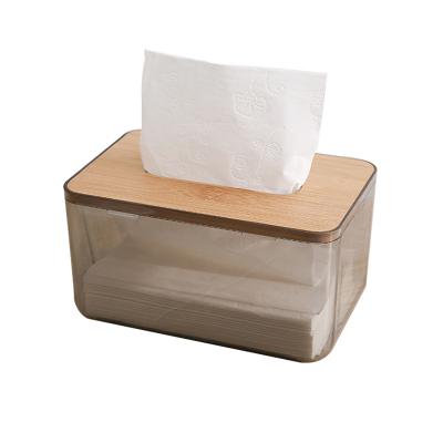 China Bamboo Ammo Boxes Paper Box Freshness Conservation QH8-M1 Rustic Paper Towel Jewelry Box for sale